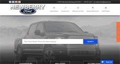 Desktop Screenshot of newberryfordinc.com